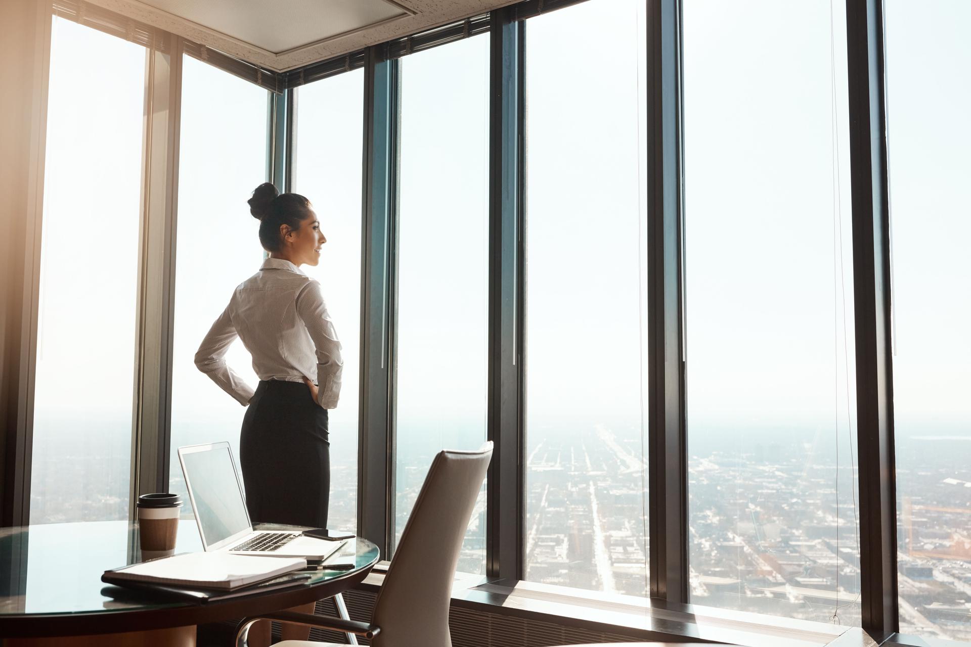 At the top of the business world